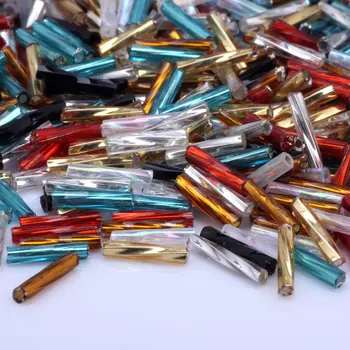 OlingArt new Mixed Color Tube bead 2x9mm 20g/lot Twist Bugles Glass Seed Beads DIY Bracelet choker necklace jewelry making
OlingArt new Mixed Color Tube bead 2x9mm 20g/lot Twist Bugles Glass Seed Beads DIY Bracelet choker necklace jewelry making