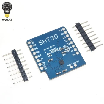 ESP32 MINIKIT SHT30 Shield for WAVGAT D1 mini SHT30 I2C digital temperature and humidity sensor module
ESP32 MINIKIT SHT30 Shield for WAVGAT D1 mini SHT30 I2C digital temperature and humidity sensor module