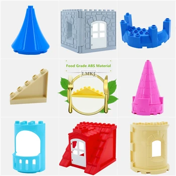 Big Size Building Blocks Duploe Castle Roof Wall Door Window Toys Accessories Bricks Parts Toy For Kids Gifts
Big Size Building Blocks Duploe Castle Roof Wall Door Window Toys Accessories Bricks Parts Toy For Kids Gifts