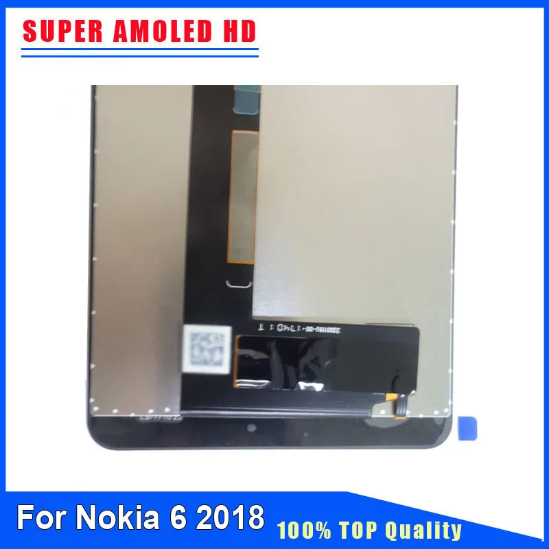 not quality problem for Nokia 6.1 N6 2018 cell phone lcd with touch screen completed
not quality problem for Nokia 6.1 N6 2018 cell phone lcd with touch screen completed