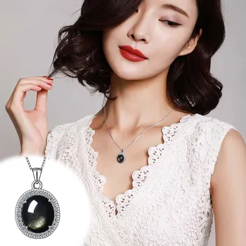 2020 Limited Asg Necklace Jing Original Natural Jin Yao S925 Pure Inlaid Stone Pendant Clavicle Chain With Gift Certificate
2020 Limited Asg Necklace Jing Original Natural Jin Yao S925 Pure Inlaid Stone Pendant Clavicle Chain With Gift Certificate