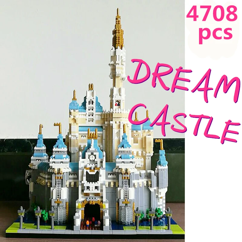 4708pcs NO Compatib Legoed Fairy land movie diy funny Princess nanoed castle Friends City Castle Model Building Blocks Girl Toys
4708pcs NO Compatib Legoed Fairy land movie diy funny Princess nanoed castle Friends City Castle Model Building Blocks Girl Toys