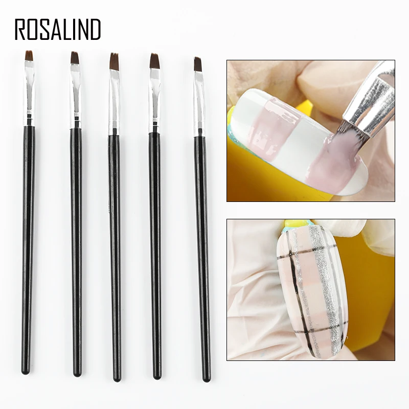 ROSALIND 5pcs/set Nails Brush New Arrival Figure Pen Design Manicure UV Gel Brushes for Nail Kit Painting Acrylic Brushes Tool
ROSALIND 5pcs/set Nails Brush New Arrival Figure Pen Design Manicure UV Gel Brushes for Nail Kit Painting Acrylic Brushes Tool