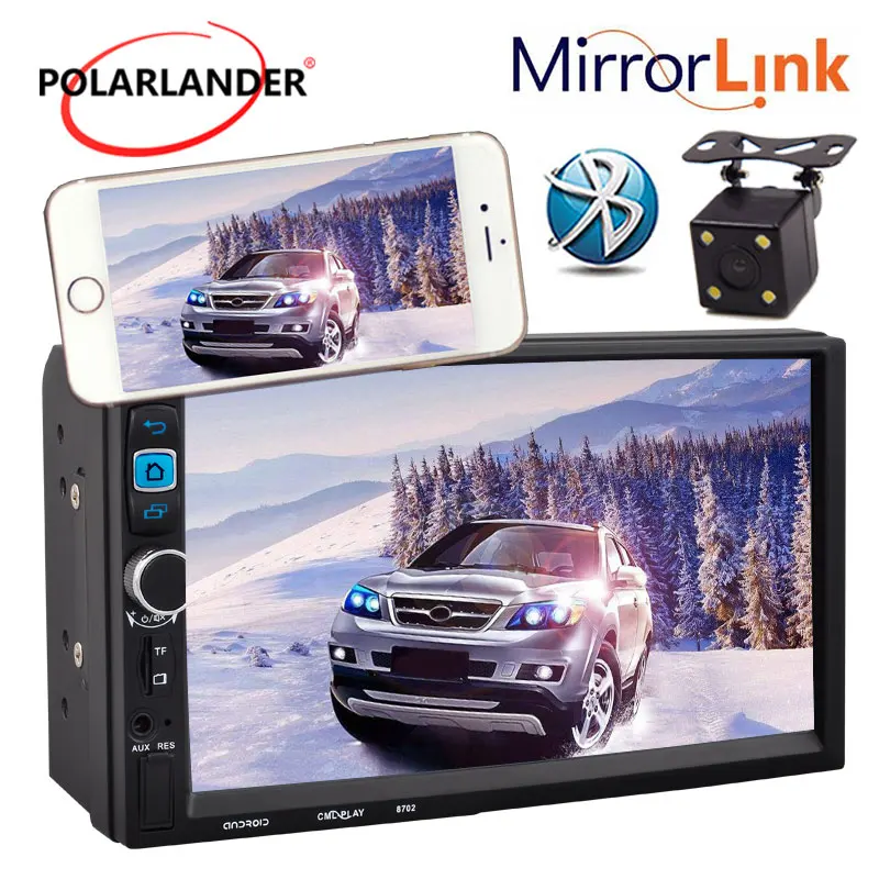 2Din Bluetooth MP5 Player Stereo fast shipping Car Radio Navigation Touch Screen with Camera GPS 7 
2Din Bluetooth MP5 Player Stereo fast shipping Car Radio Navigation Touch Screen with Camera GPS 7