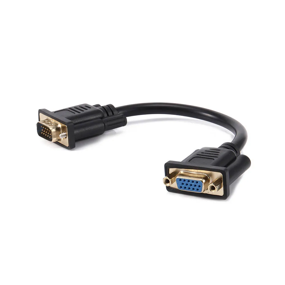 20cm VGA Male to Female Adapter Cable Connector 15 Pins Extension Cord for Monitors Projector TV XR649
20cm VGA Male to Female Adapter Cable Connector 15 Pins Extension Cord for Monitors Projector TV XR649
