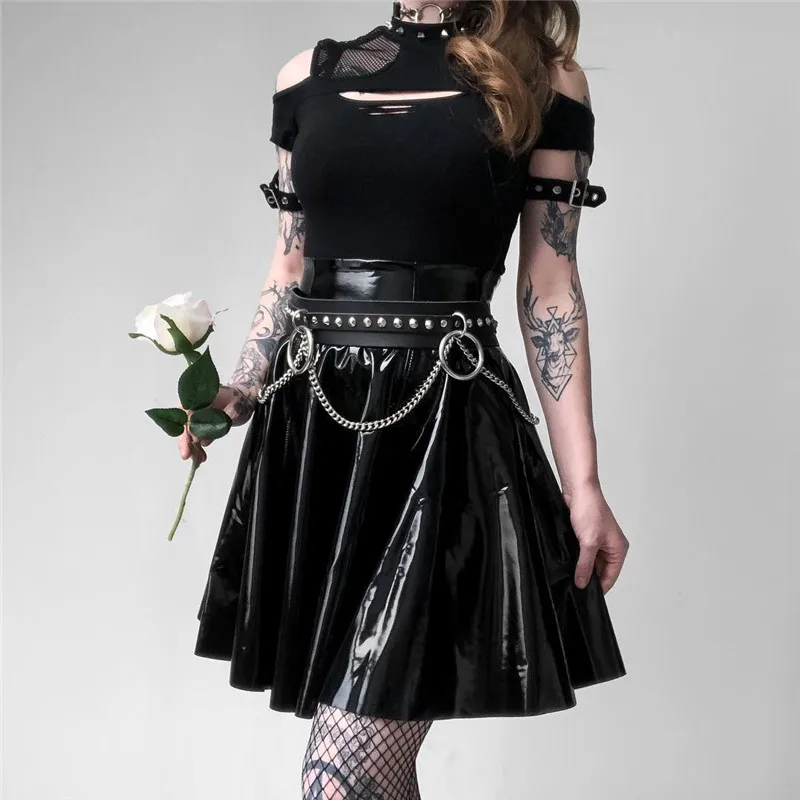 Summer Punk Rock Metal Rivet Leather Wide Belts Big O Ring Waistband Goth Belly Chain Belts Night Club Sexy Women Cinturones
Summer Punk Rock Metal Rivet Leather Wide Belts Big O Ring Waistband Goth Belly Chain Belts Night Club Sexy Women Cinturones