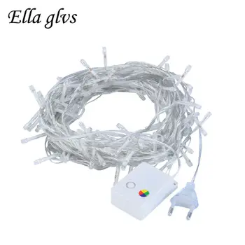 LED Strings Light 10M 100LEDS Outdoor Waterproof AC220V 110V US/EU Plug Christmas Garland For Party wedding Decoration
LED Strings Light 10M 100LEDS Outdoor Waterproof AC220V 110V US/EU Plug Christmas Garland For Party wedding Decoration