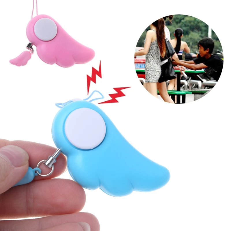 90dB Angel Wing Personal Safety Anti Rape Attack Electronic Alarm Self Defense
90dB Angel Wing Personal Safety Anti Rape Attack Electronic Alarm Self Defense