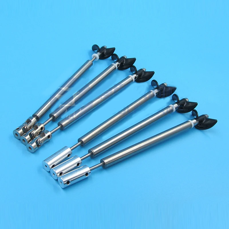 FATJAYF RC boat wire drive system OD 3mm stainless steel 10cm shaft set 2-blade propeller universal coupling 5cm shaft sleeve
FATJAYF RC boat wire drive system OD 3mm stainless steel 10cm shaft set 2-blade propeller universal coupling 5cm shaft sleeve