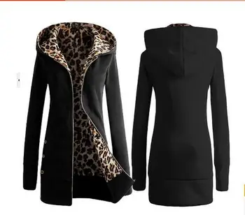 2020 Basic jackets Sweatshirts Coats Autumn Winter Fashion Women's Leopard Printed Zipper Hooded Coat Long Sleeve Top jacket
2020 Basic jackets Sweatshirts Coats Autumn Winter Fashion Women's Leopard Printed Zipper Hooded Coat Long Sleeve Top jacket