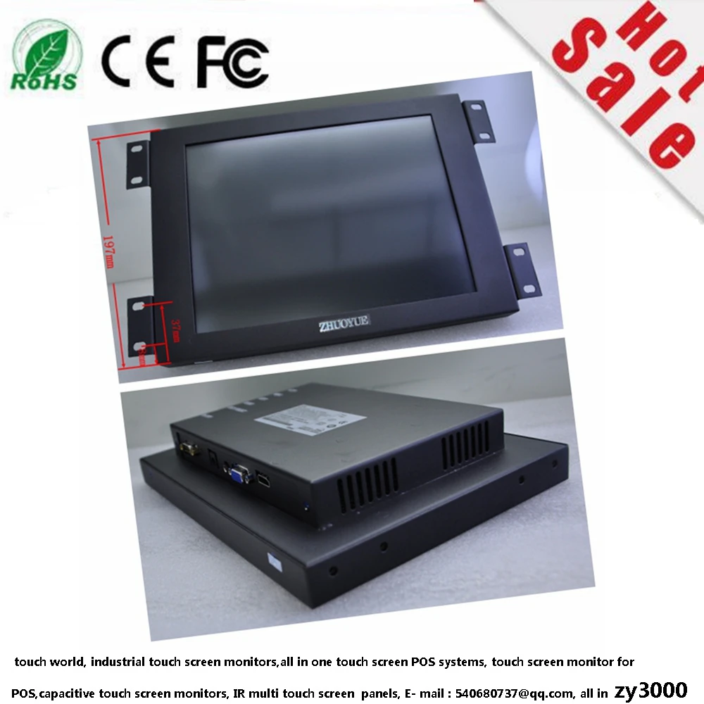 2019 Hot Sale Serial D-sub Resistive Hmi New Stock 10" 4:3 800*600 Usb Vga Input Touch Screen Industrial Monitor
2019 Hot Sale Serial D-sub Resistive Hmi New Stock 10" 4:3 800*600 Usb Vga Input Touch Screen Industrial Monitor