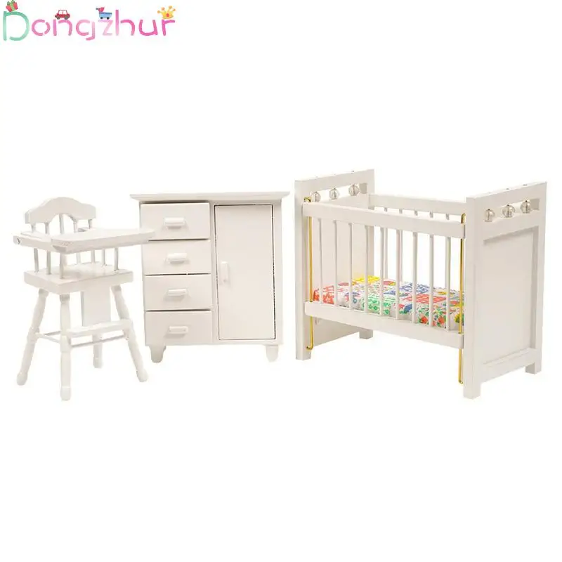 1:12 Dollhouse Miniatures Wooden Crib Baby Bed Chair Cabinet DIY Doll House Bedroom Furniture Accessories Children DIY Toys
1:12 Dollhouse Miniatures Wooden Crib Baby Bed Chair Cabinet DIY Doll House Bedroom Furniture Accessories Children DIY Toys