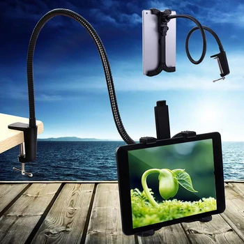 360 Degree Flexible Rotate Tablet Holder Gooseneck Long Arm Stand Lazy Bed Desktop Tablet Mount Bracket for iPad mini2/3/4 
360 Degree Flexible Rotate Tablet Holder Gooseneck Long Arm Stand Lazy Bed Desktop Tablet Mount Bracket for iPad mini2/3/4