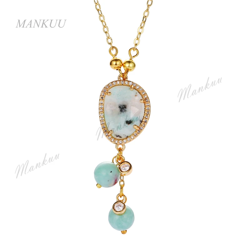 Zircon Micro Pave Sweater Chain Necklace Sea Sediment Beads Labradorite Stone Pendant Statement Necklace Women Fashion Jewelry
Zircon Micro Pave Sweater Chain Necklace Sea Sediment Beads Labradorite Stone Pendant Statement Necklace Women Fashion Jewelry