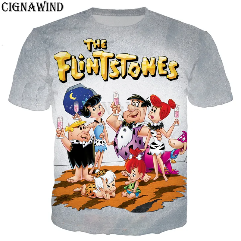New funny Cartoon The Jetsons Meet the Flintstones t shirt men/women 3D printed t-shirts Harajuku style tshirt streetwear tops
New funny Cartoon The Jetsons Meet the Flintstones t shirt men/women 3D printed t-shirts Harajuku style tshirt streetwear tops