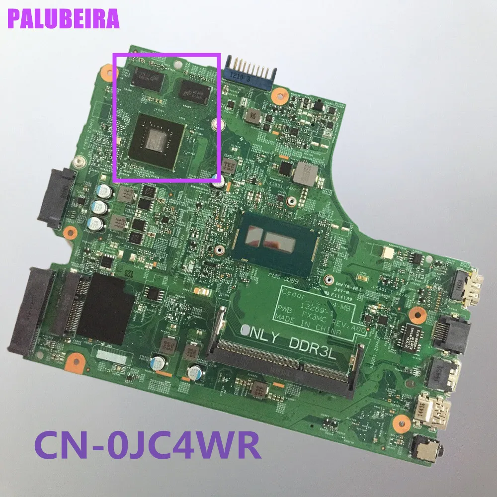 PALUBEIRA High quality For Dell 442 3542 3543 5748 5749 Laptop motherboard CN-0JC4WR 0JC4WR JC4WR 13269-1 With I5-4210U CPU
PALUBEIRA High quality For Dell 442 3542 3543 5748 5749 Laptop motherboard CN-0JC4WR 0JC4WR JC4WR 13269-1 With I5-4210U CPU