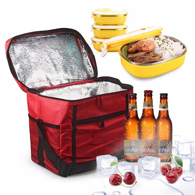 Thermal Insulated Lunch Storage Cooler Bag Portable Milk Ice Box For Travel Camping Outdoor Trunk Organizer Picnic Lunch Bag
Thermal Insulated Lunch Storage Cooler Bag Portable Milk Ice Box For Travel Camping Outdoor Trunk Organizer Picnic Lunch Bag