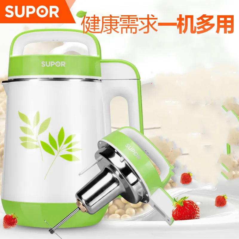 304 Stainless Steel Soymilk Maker Household Automatic Multifunctional Free Filter Soybean Milk Machine High Quality Light Green
304 Stainless Steel Soymilk Maker Household Automatic Multifunctional Free Filter Soybean Milk Machine High Quality Light Green