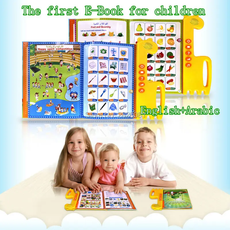 The first E-book english+arabic bilingual reading machine for children,educational learning reading book AL-Quran toy best gift
The first E-book english+arabic bilingual reading machine for children,educational learning reading book AL-Quran toy best gift
