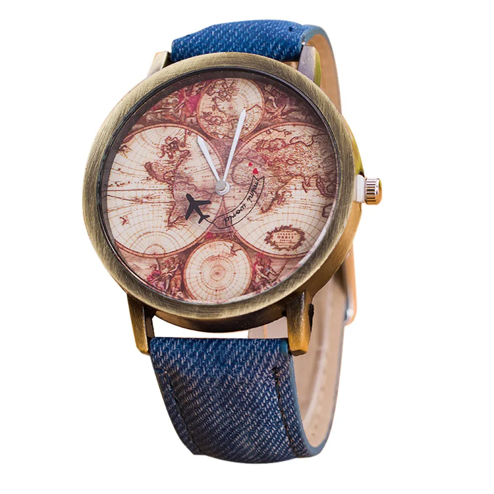 2018 Fathion xiniu Bronze World Map Flying Airplane Watch Travel World Jeans with Quartz Watch Womens Dresses Watches Gifts
2018 Fathion xiniu Bronze World Map Flying Airplane Watch Travel World Jeans with Quartz Watch Womens Dresses Watches Gifts