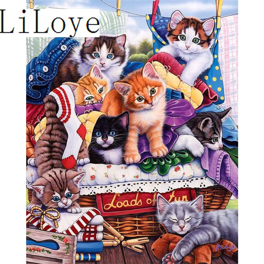 LI LOYE Needlework Diamond Painting Cross Stitch Colorful Cat Round Full Mosaic Diamond Embroidery Icon Decor DIY Painting QW740
LI LOYE Needlework Diamond Painting Cross Stitch Colorful Cat Round Full Mosaic Diamond Embroidery Icon Decor DIY Painting QW740