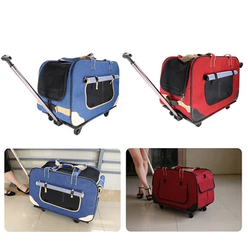 Pet Dog Carrier with Wheels Carrier with Removeable Wheels Pet Wheels Rolling Carrier Pet Dog Carrier
Pet Dog Carrier with Wheels Carrier with Removeable Wheels Pet Wheels Rolling Carrier Pet Dog Carrier