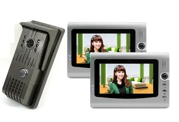 TOP QUALITY-New arrival 7 inch TFT LCD monitor video door phone / intercom system Security doorbell, IR Camera 1 TO 2
TOP QUALITY-New arrival 7 inch TFT LCD monitor video door phone / intercom system Security doorbell, IR Camera 1 TO 2