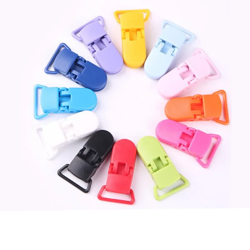 (20 color) 100pcs 20mm KAM Plastic Baby Pacifier MAM Dummy Soother Chain Holder Clips Binder Suspender Clips
(20 color) 100pcs 20mm KAM Plastic Baby Pacifier MAM Dummy Soother Chain Holder Clips Binder Suspender Clips