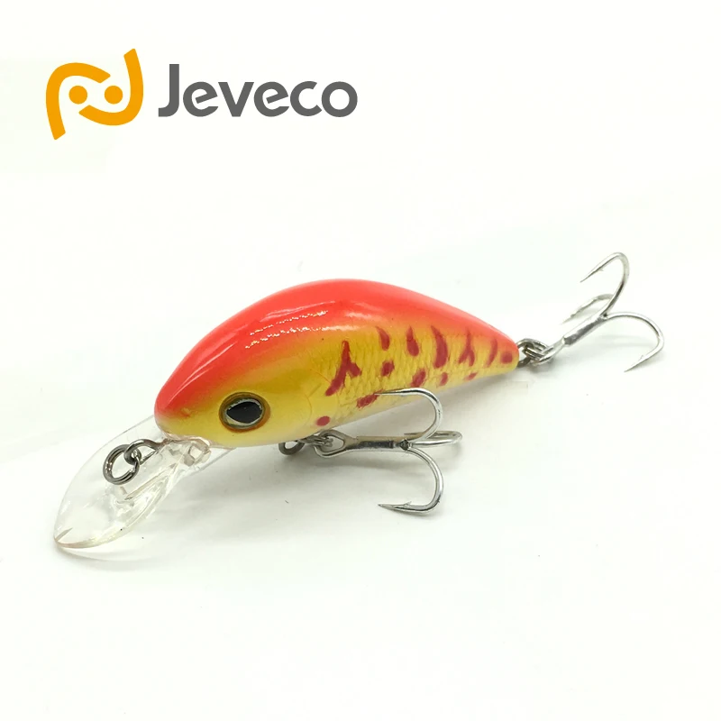 Фото Jeveco JVC014 рыболовные приманки плавающие 50 мм/7 г 0-1 2 м ассорти поддельные для