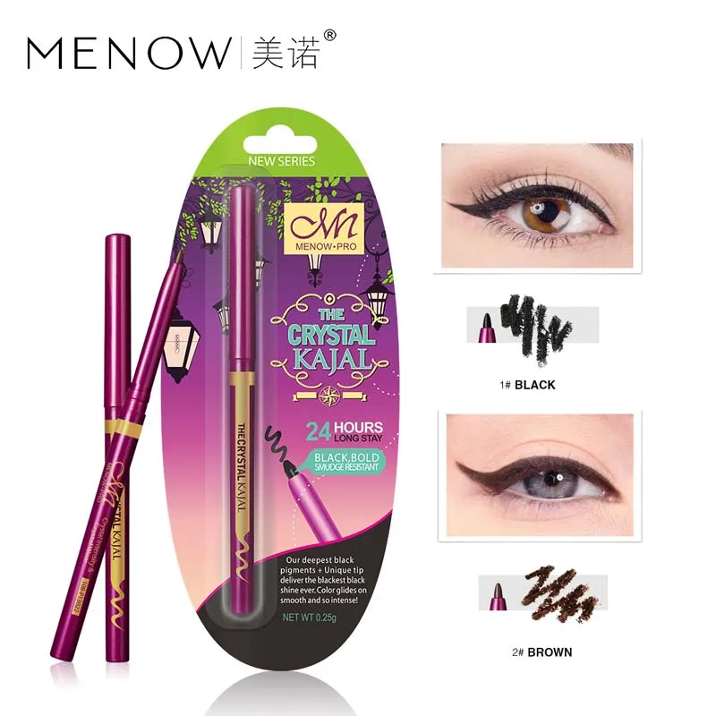 MENOW Brand Rotate Eyeliner Make up Eye Shadow & Liner Combination Cosmetic Matte Waterproof 2 color Eyeliner P13022
MENOW Brand Rotate Eyeliner Make up Eye Shadow & Liner Combination Cosmetic Matte Waterproof 2 color Eyeliner P13022