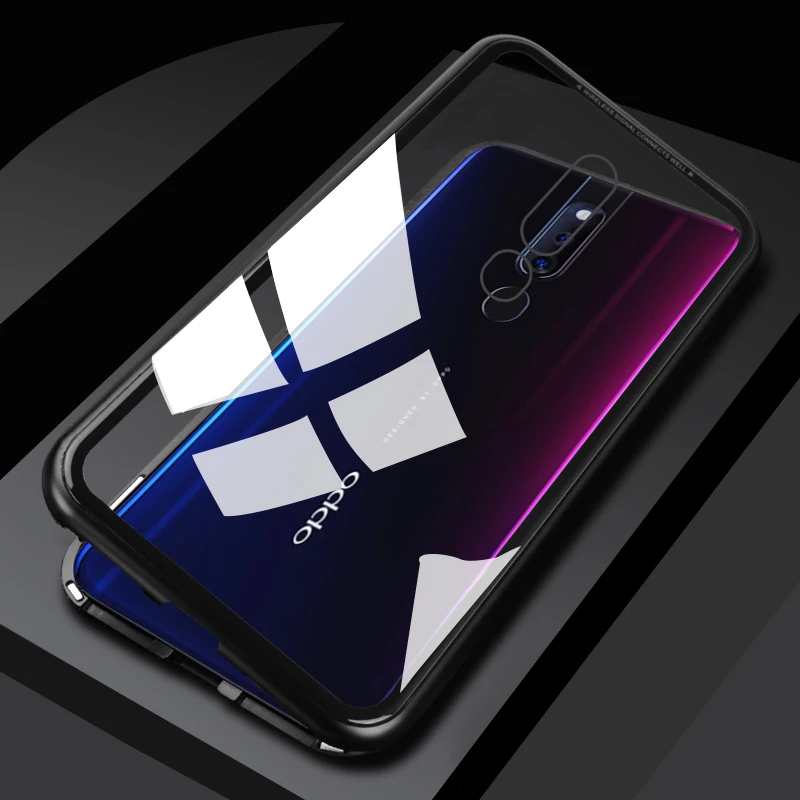 Magneto Magnetic Adsorption metal cases for OPPO F11 case luxury tempered glass cover for Oppo F11 Pro
Magneto Magnetic Adsorption metal cases for OPPO F11 case luxury tempered glass cover for Oppo F11 Pro