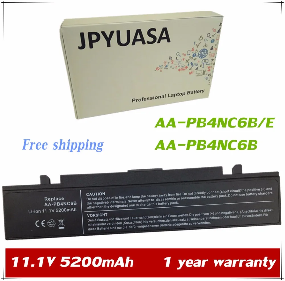 JPYUASA 11.1V 5200mAh AA-PB2NC3B AA-PB2NC6B AA-PB2NC6B/E AA-PB4NC6B AA-PB4NC6B/E Battery For Samsung M60 NP P210 P460 P50 Pro
JPYUASA 11.1V 5200mAh AA-PB2NC3B AA-PB2NC6B AA-PB2NC6B/E AA-PB4NC6B AA-PB4NC6B/E Battery For Samsung M60 NP P210 P460 P50 Pro