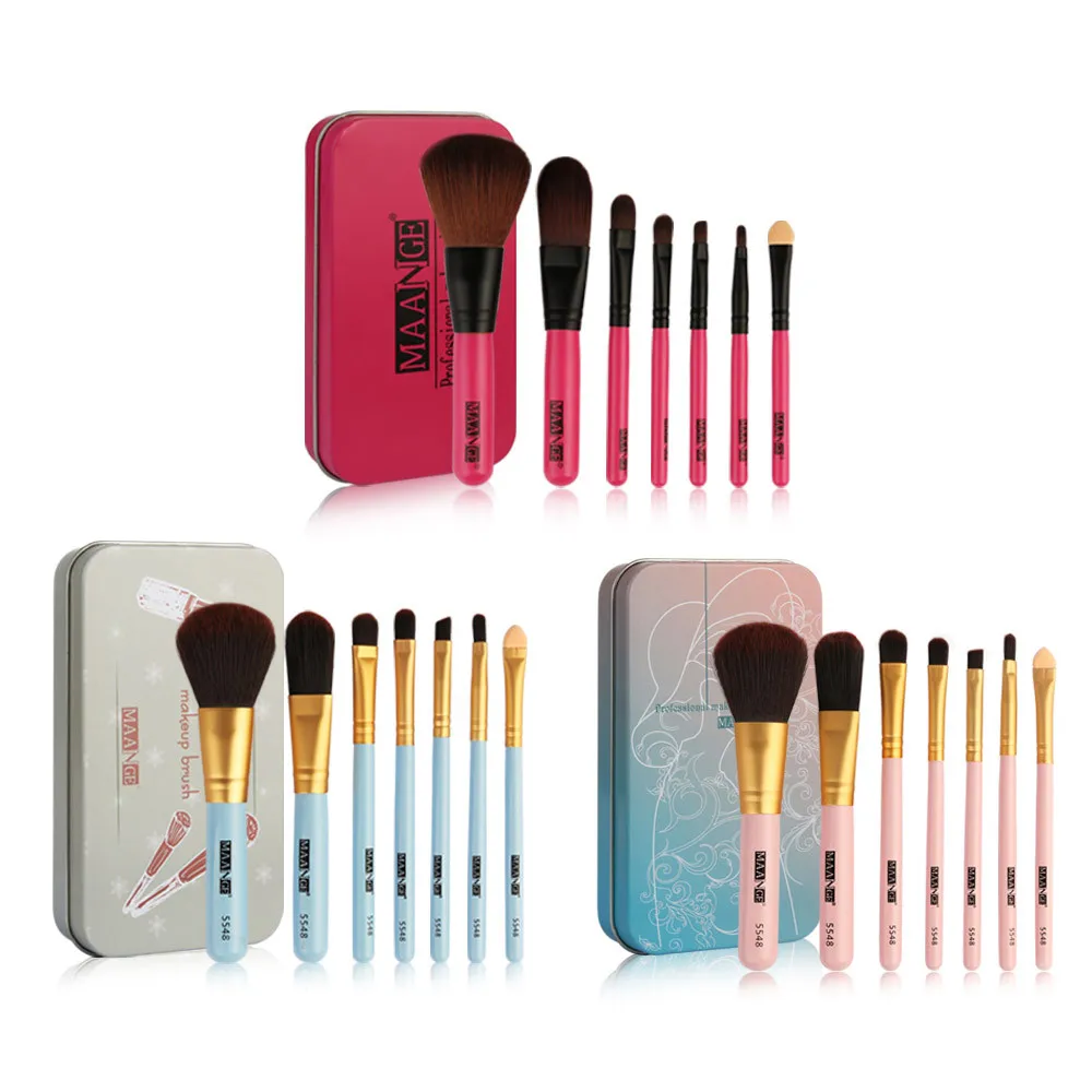 7Pc Professional Kit Makeup Brushes Powder Foundation Eyeshadow Eyeliner Lip Cosmetic Brush Tool pincel de Maquiagem L58
7Pc Professional Kit Makeup Brushes Powder Foundation Eyeshadow Eyeliner Lip Cosmetic Brush Tool pincel de Maquiagem L58