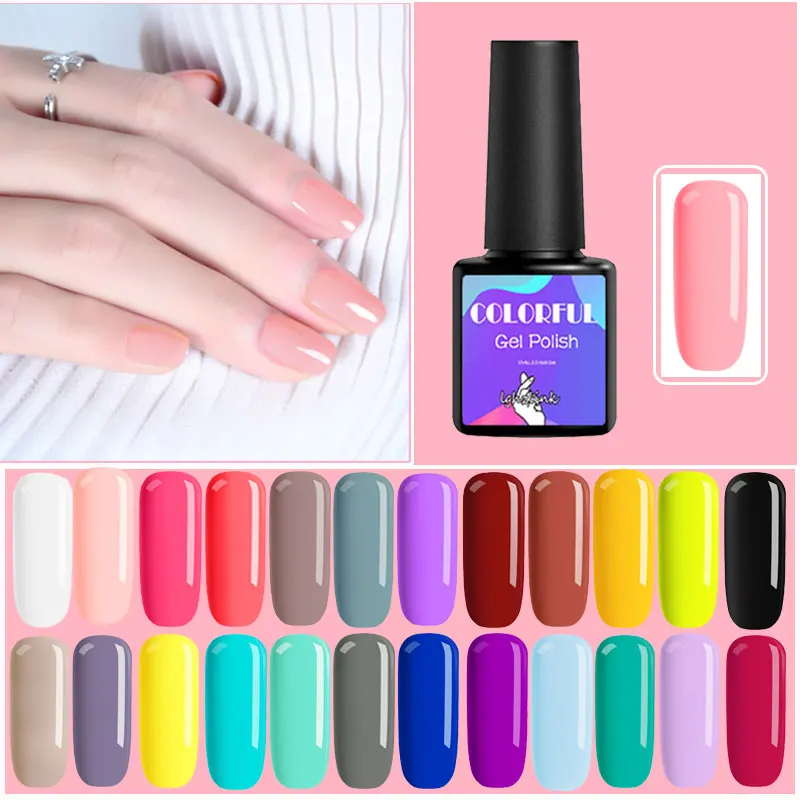 UV Gel Polish Vernis Semi Permanent Gel Varnish Hybrid Gellak Set For Nail Manicure Soak off Nail Glitter White Black Nail Gel
UV Gel Polish Vernis Semi Permanent Gel Varnish Hybrid Gellak Set For Nail Manicure Soak off Nail Glitter White Black Nail Gel