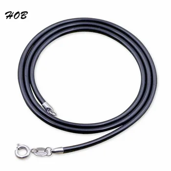18 Inches Silver Plated Black PU Leather Cord Chain Necklaces For Men Women Trendy Female Chains Necklace Wholesale TFSJ034
18 Inches Silver Plated Black PU Leather Cord Chain Necklaces For Men Women Trendy Female Chains Necklace Wholesale TFSJ034