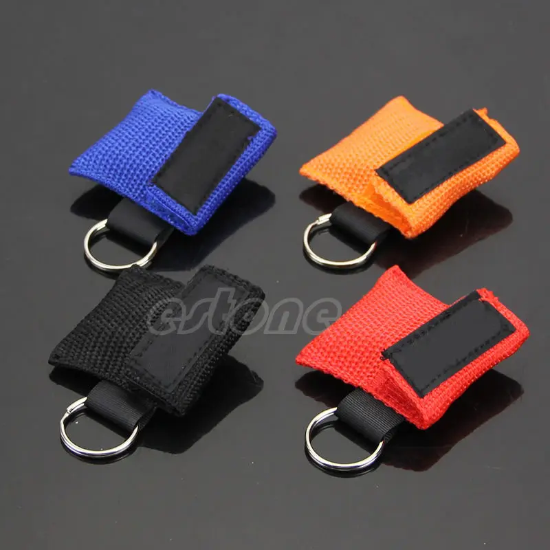Outdoor CPR Resuscitator Mask Key Ring Emergency Face Shield First Aid Rescue Keychain
Outdoor CPR Resuscitator Mask Key Ring Emergency Face Shield First Aid Rescue Keychain