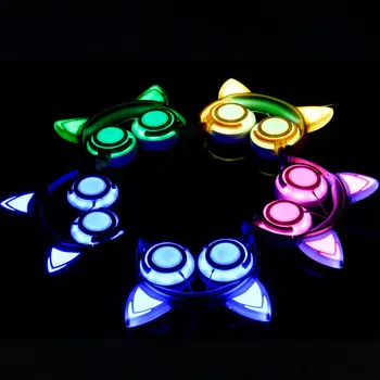 Cartoon Neko LED Party Lamp Headphone for Girls Children Gamer PC Stereo Earphone MP3 Smartphone Headset For Samsung iPhone Sony
Cartoon Neko LED Party Lamp Headphone for Girls Children Gamer PC Stereo Earphone MP3 Smartphone Headset For Samsung iPhone Sony