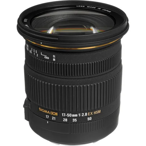 Зум-объектив Sigma 17-50 17-50mm f/2 8 EX DC OS HSM для Canon 1300D 600D 650D 700D 750D 760D 70D 60D 80D 7D T6 T6s T5 T5i |