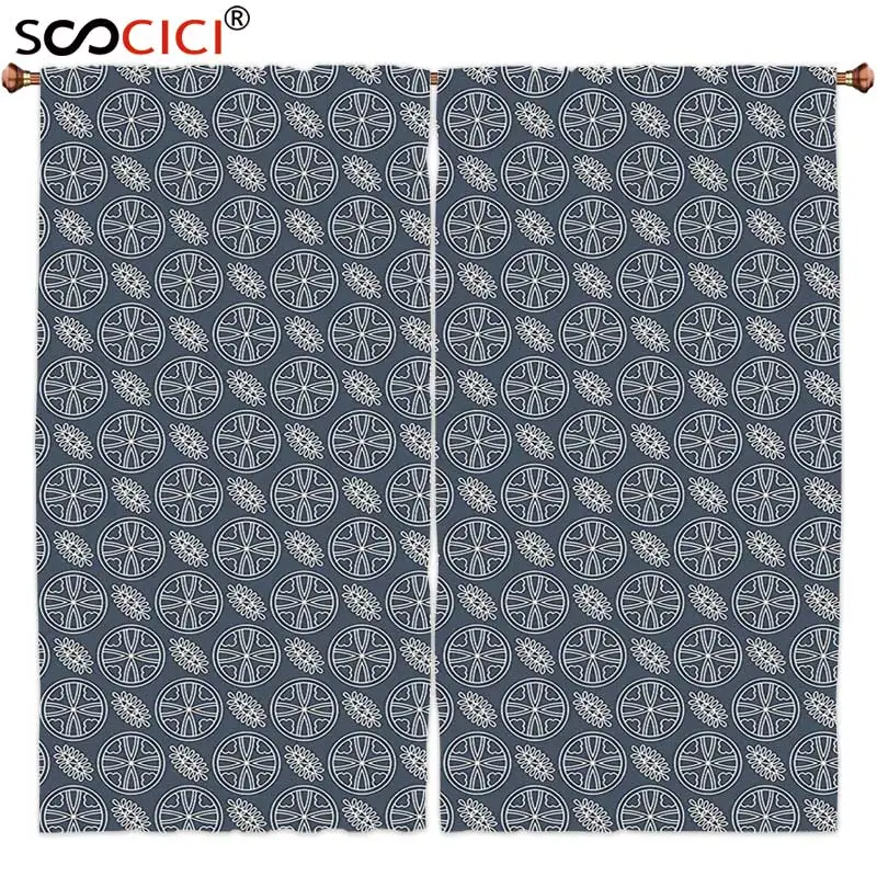 Window Curtains Treatments 2 Panels,Japanese Flower Petals in Circles with Ornate Leaves Abstract Eastern Charcoal Grey Dark
Window Curtains Treatments 2 Panels,Japanese Flower Petals in Circles with Ornate Leaves Abstract Eastern Charcoal Grey Dark