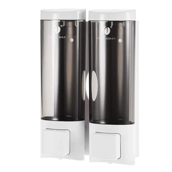 GTBL Chuangdian Wall Mount Manual Soap Dispenser Double Liquid Shampoo Shower Gel Dispenser
GTBL Chuangdian Wall Mount Manual Soap Dispenser Double Liquid Shampoo Shower Gel Dispenser