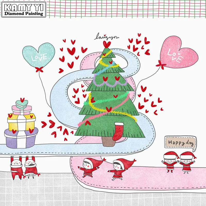 Diamond embroidery Diamond painting Diamond mosaic New year decoration"Santa claus & tree 4"Christmas decorations for home 2017
Diamond embroidery Diamond painting Diamond mosaic New year decoration"Santa claus & tree 4"Christmas decorations for home 2017