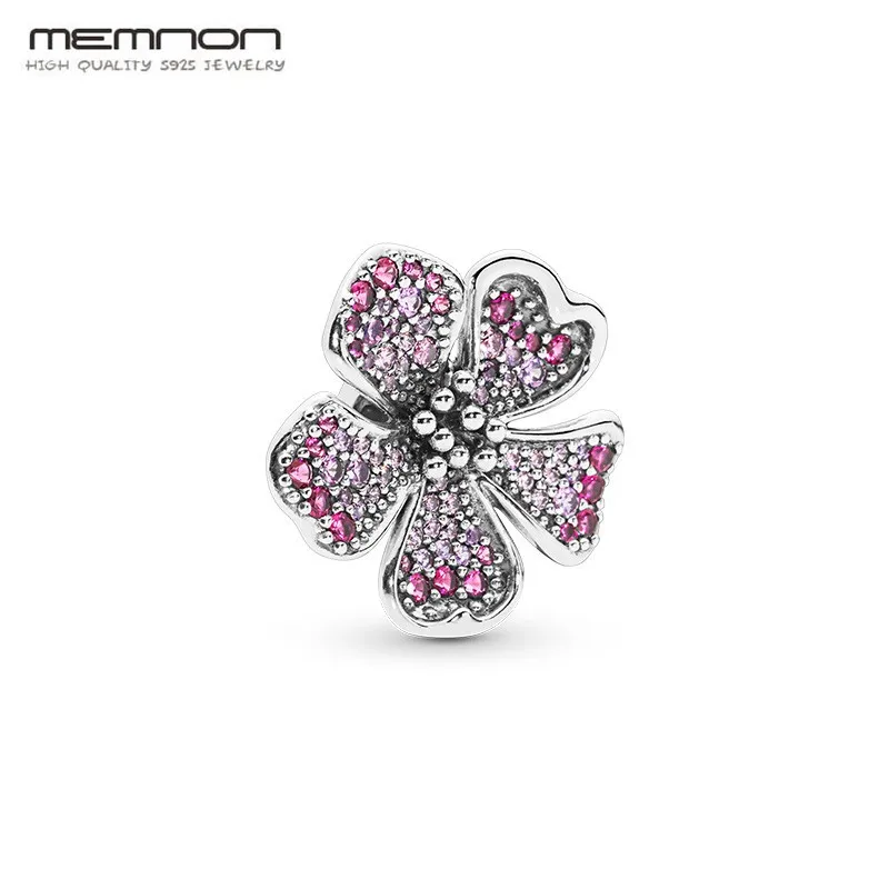 Memnon New Spring Peach blossoms charms 925 sterling silver jewelry beads fit charm bracelets necklaces DIY for jewelry making
Memnon New Spring Peach blossoms charms 925 sterling silver jewelry beads fit charm bracelets necklaces DIY for jewelry making