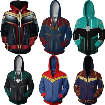 Captain Marvel Hoodies Ms Marvel Carol Danvers Sweatshirts Cosplay Hoodies Sweatshirts Casual Harajuku Style Streetwear Tops
Captain Marvel Hoodies Ms Marvel Carol Danvers Sweatshirts Cosplay Hoodies Sweatshirts Casual Harajuku Style Streetwear Tops