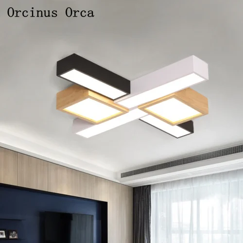 Nordic modern compact LED solid wood ceiling lamp living room creative personality splicing ceiling lamp free shipping
Nordic modern compact LED solid wood ceiling lamp living room creative personality splicing ceiling lamp free shipping