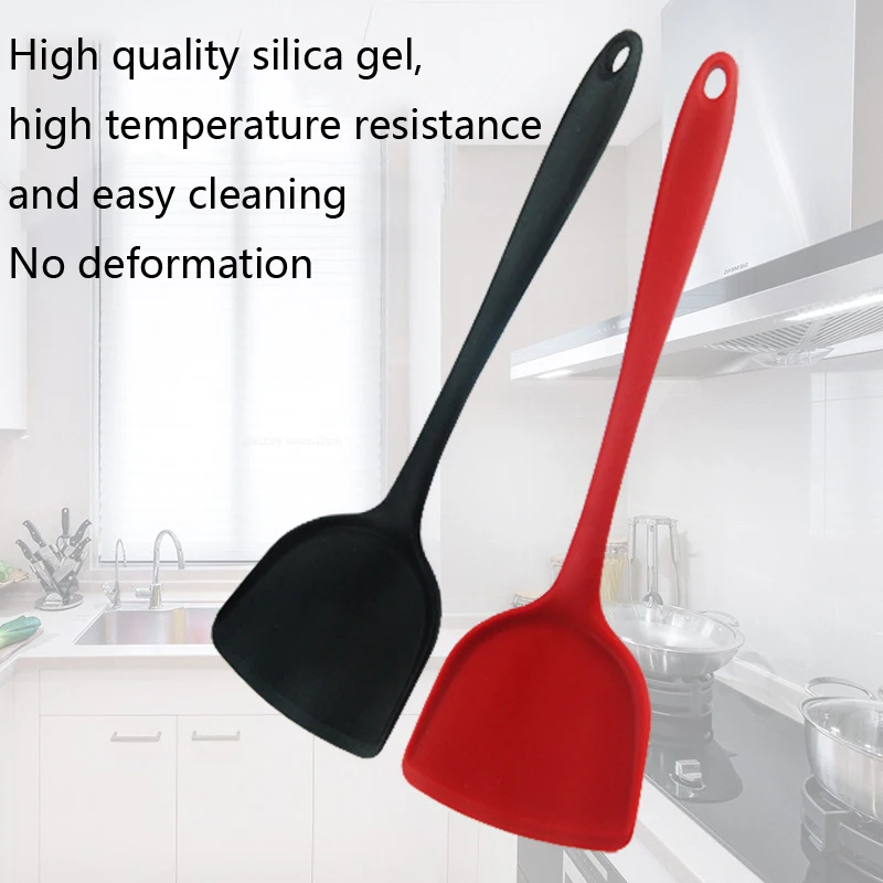 Kitchen Utensil Silicone Turners Spatula Heat Resistant Integrate Handle Silicone Spoon Scraper Pan Cake Kitchen Cooking Tool
Kitchen Utensil Silicone Turners Spatula Heat Resistant Integrate Handle Silicone Spoon Scraper Pan Cake Kitchen Cooking Tool