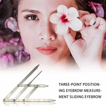 Eyebrow Ruler Three-Point Positioning Permanent Makeup Symmetrical Tool Grooming Stencil Shaper Balance Ruler Hjbl-01
Eyebrow Ruler Three-Point Positioning Permanent Makeup Symmetrical Tool Grooming Stencil Shaper Balance Ruler Hjbl-01