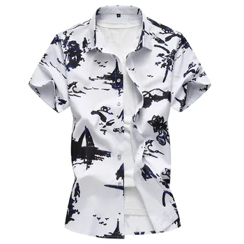 Nice Men Summer Fashion Printing Leisure Square Collar Shirt /high-grade Male Comfortable Slim Fit Short Sleeve Shirt
Nice Men Summer Fashion Printing Leisure Square Collar Shirt /high-grade Male Comfortable Slim Fit Short Sleeve Shirt