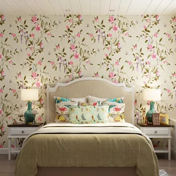 American Pastoral Large Nonwovens Wallpapers Living Room Background Wallpaper Bedroom Wedding Room Warm Wallpaper
American Pastoral Large Nonwovens Wallpapers Living Room Background Wallpaper Bedroom Wedding Room Warm Wallpaper