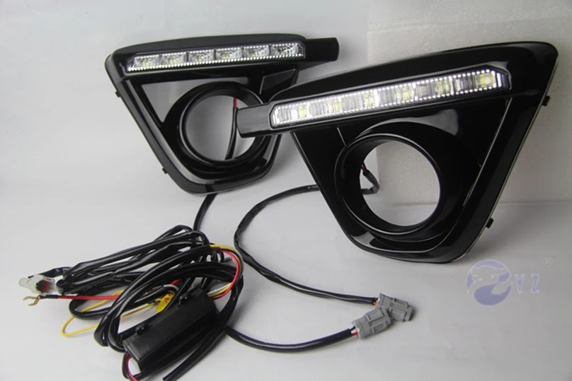 Car Flashing 2 Pcs DRL For Mazda CX-5 cx5 cx 5 2012 2013 2014 2015 2016 LED DRL Daytime Running Lights Daylight Fog light cove
Car Flashing 2 Pcs DRL For Mazda CX-5 cx5 cx 5 2012 2013 2014 2015 2016 LED DRL Daytime Running Lights Daylight Fog light cove