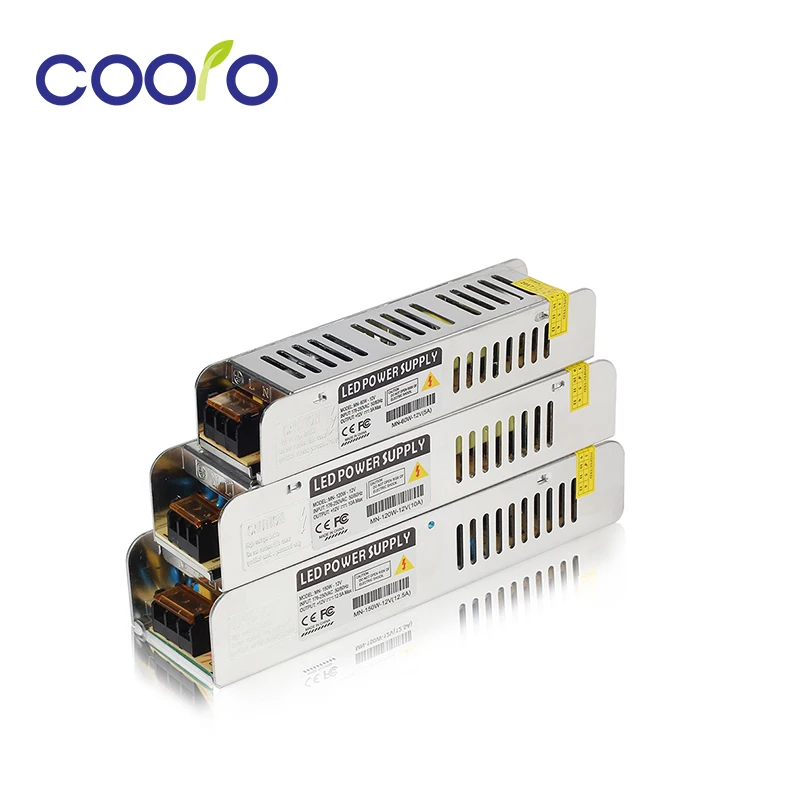 Ultra-narrow width LED Driver Switching Power Supply AC220V DC12V 60W 100W 150W LED Power Adapter Transformer For LED Strip
Ultra-narrow width LED Driver Switching Power Supply AC220V DC12V 60W 100W 150W LED Power Adapter Transformer For LED Strip